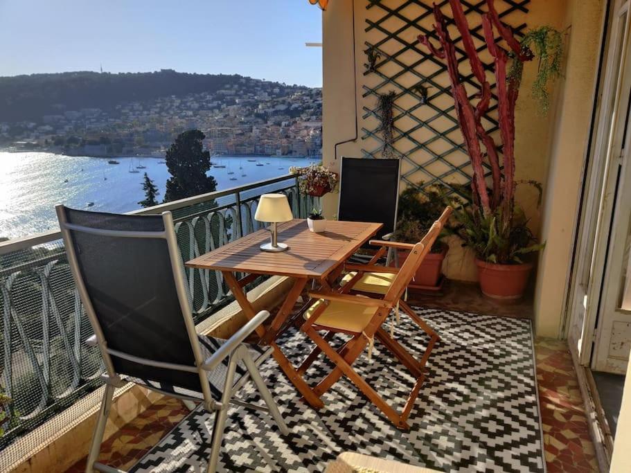 Vintage Flat On Villefranche Bay - Free Car Park Экстерьер фото