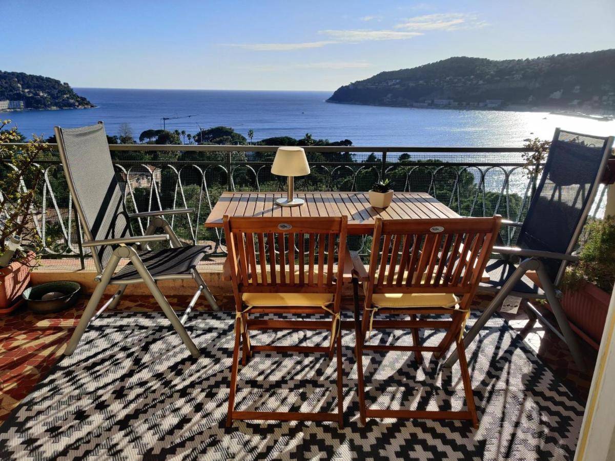 Vintage Flat On Villefranche Bay - Free Car Park Экстерьер фото